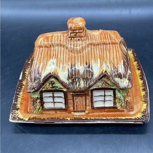 Ye Old Cottage Butter Dish